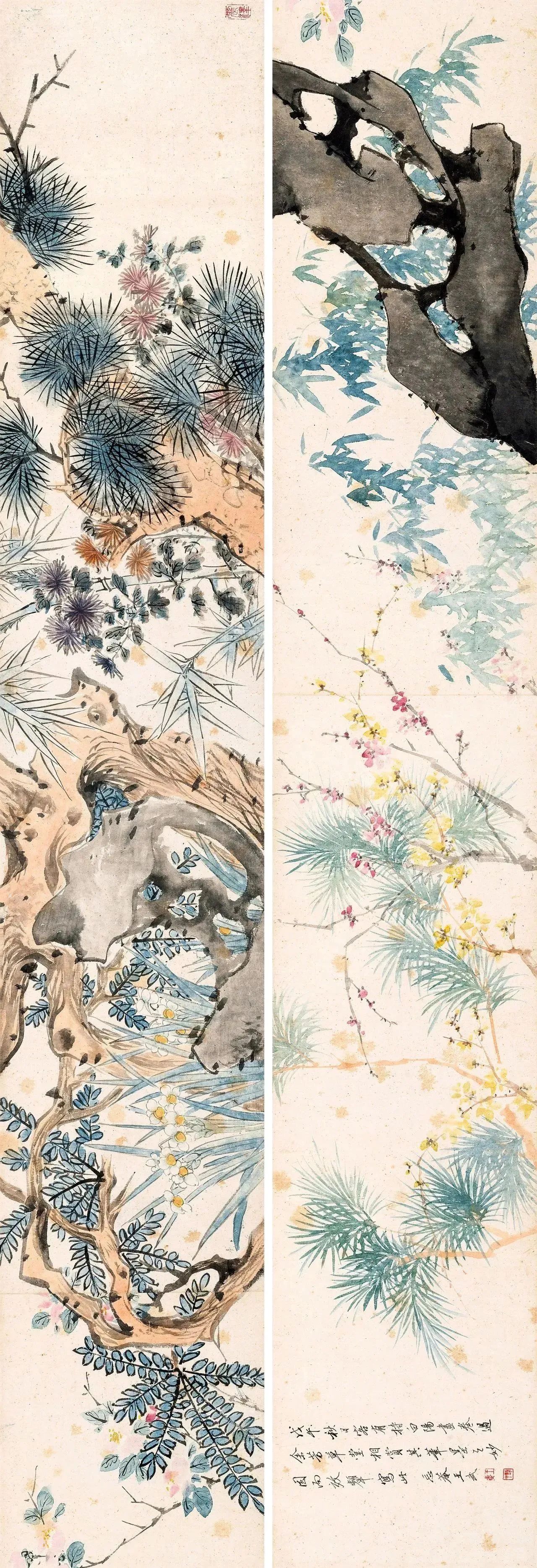 王武（1632-1690）花卉圖卷